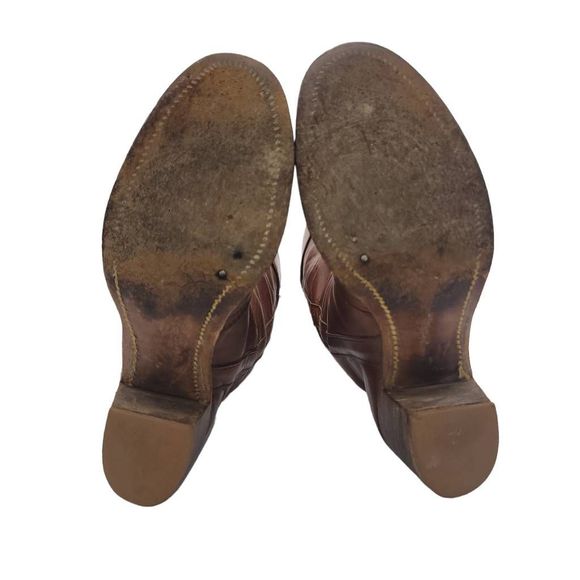Vintage 1970s Frye Jane Cuff Boots - Picture 12 of 16